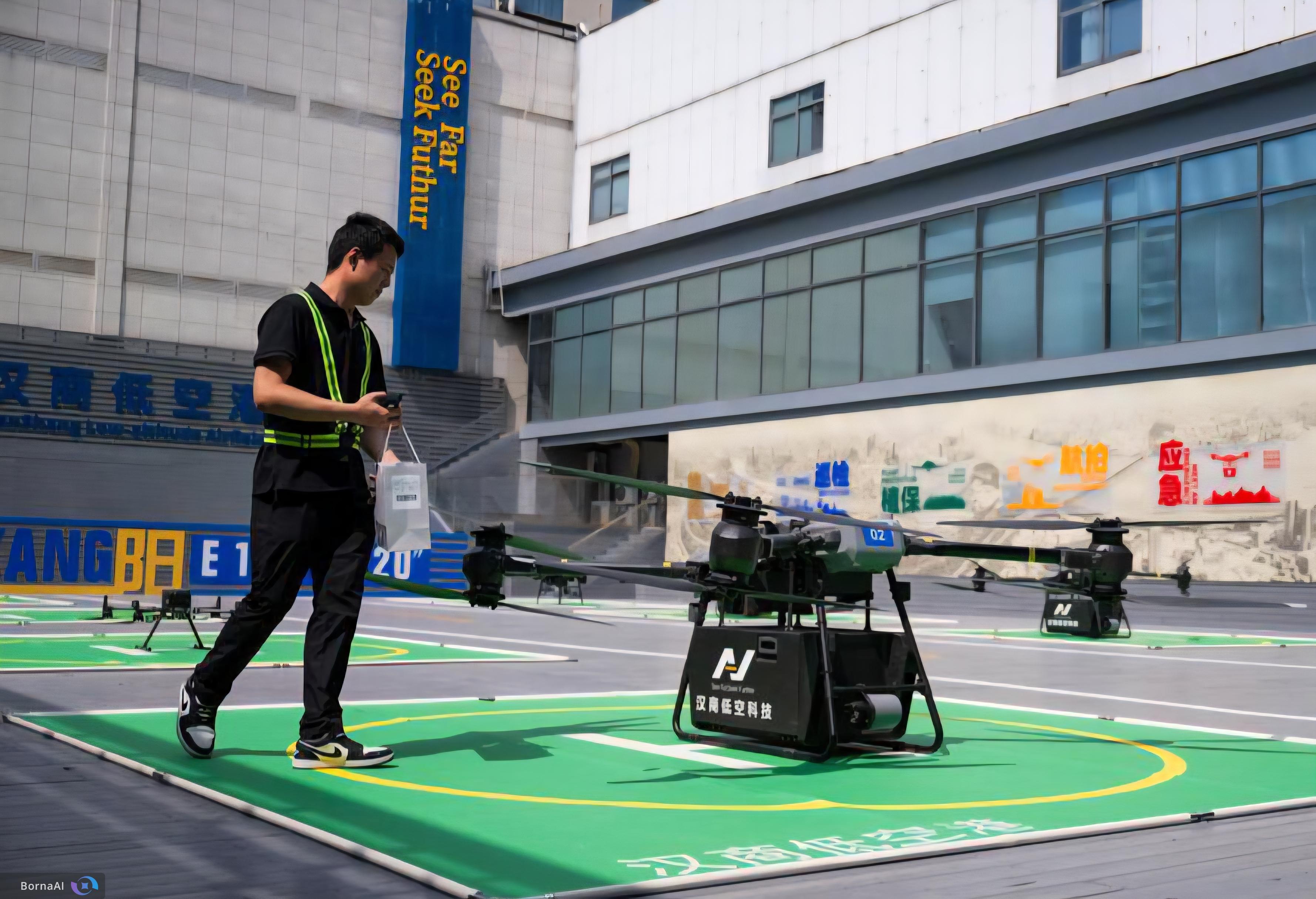 ۱۰ مسیر جدید جهت تحویل پهپادی کالا راه‌اندازی شد!