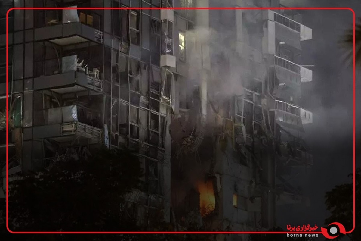 دستور شهرداری خولون برای تخلیه منطقه پس از حمله موشکی ایران