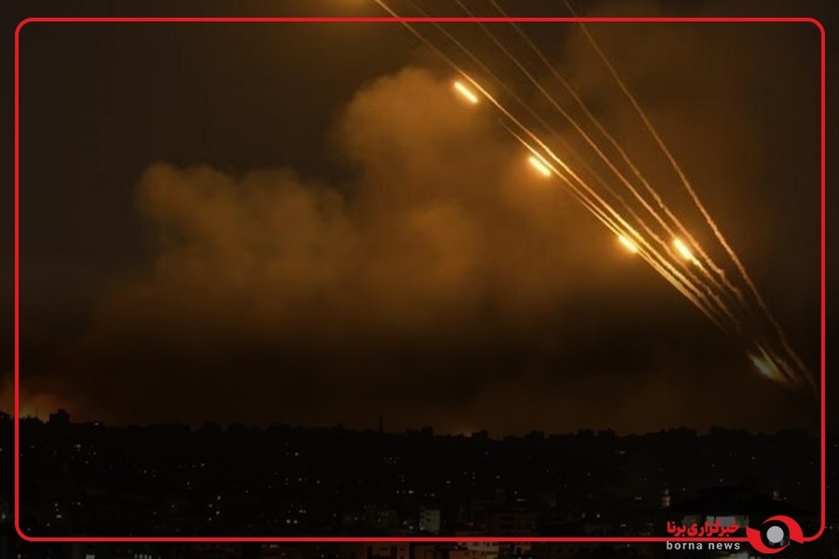 ویدیویی از اصابت موشک ایرانی در اسرائیل