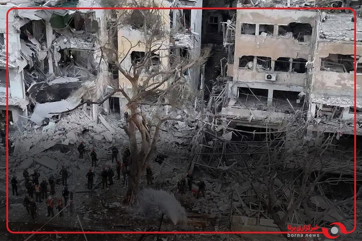 وضعیت فعلی سرزمین های اشغالی بعد از اصابت موشک های ایرانی