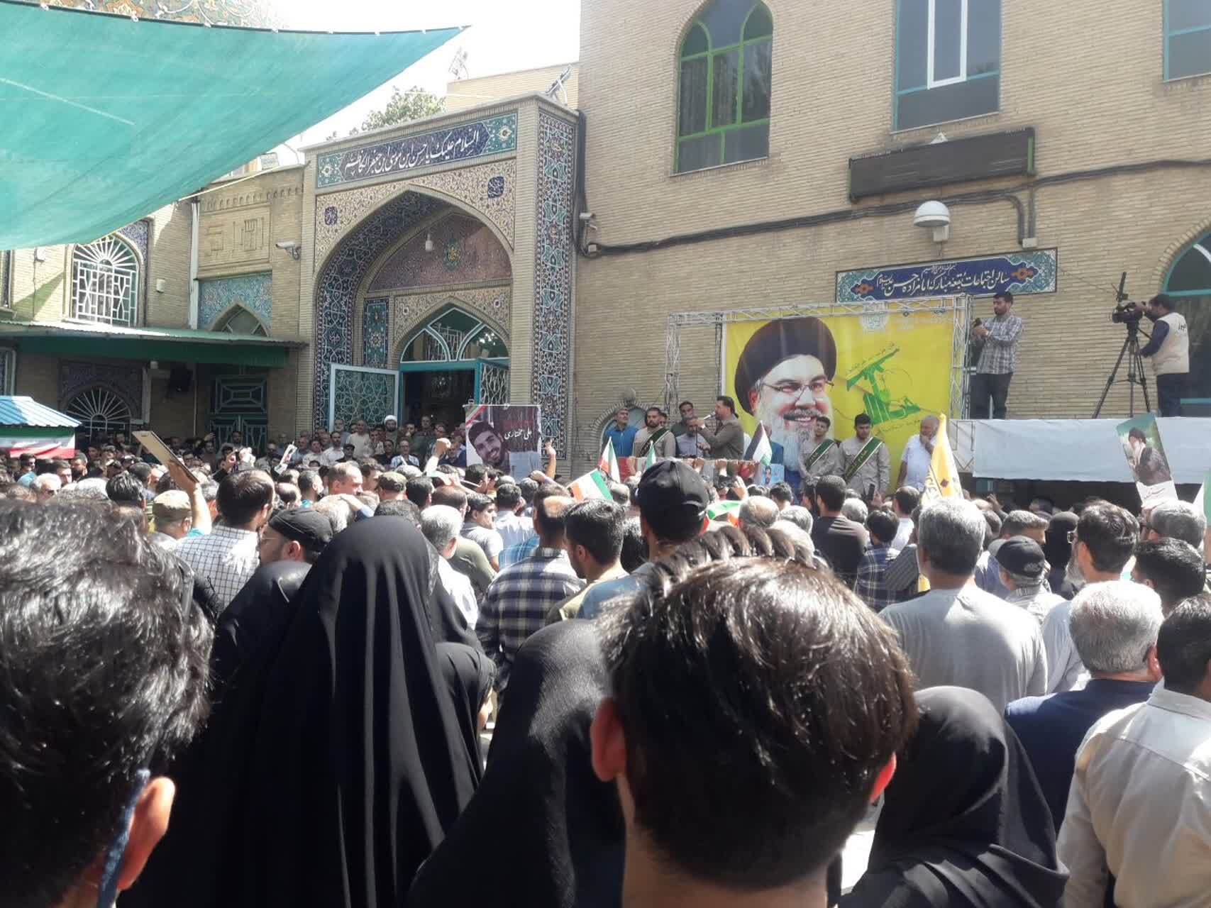 تشییع پیکر شهید