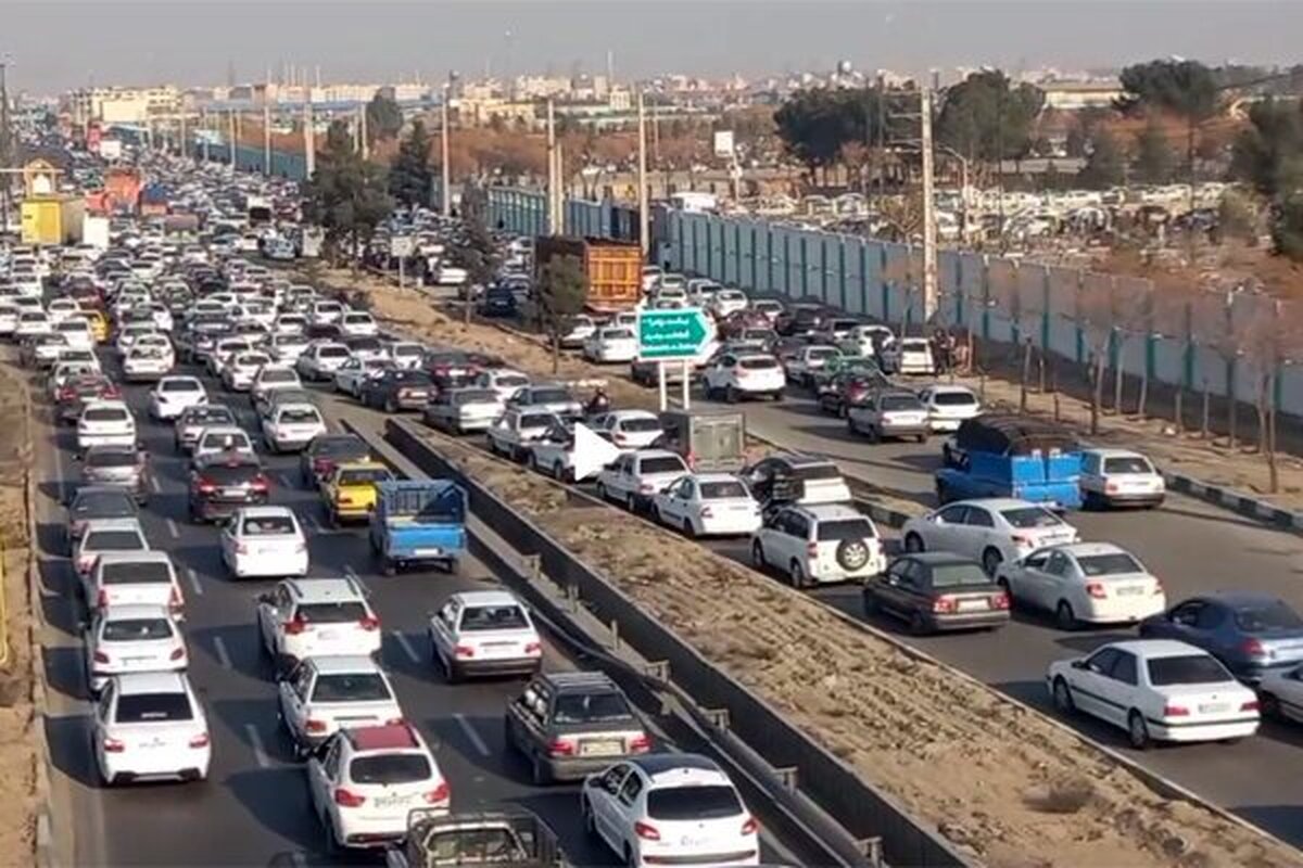 ترافیک سنگین در برخی ورودی‌های تهران