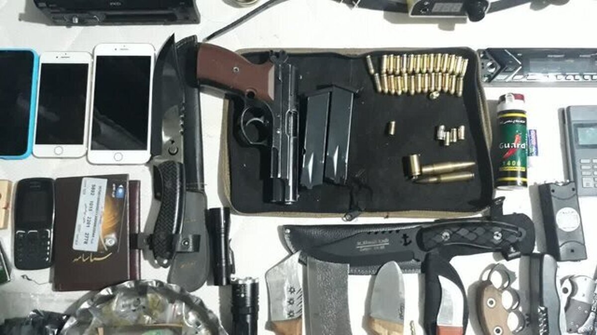 کشف سلاح گرم از یک خانه در گرمدره