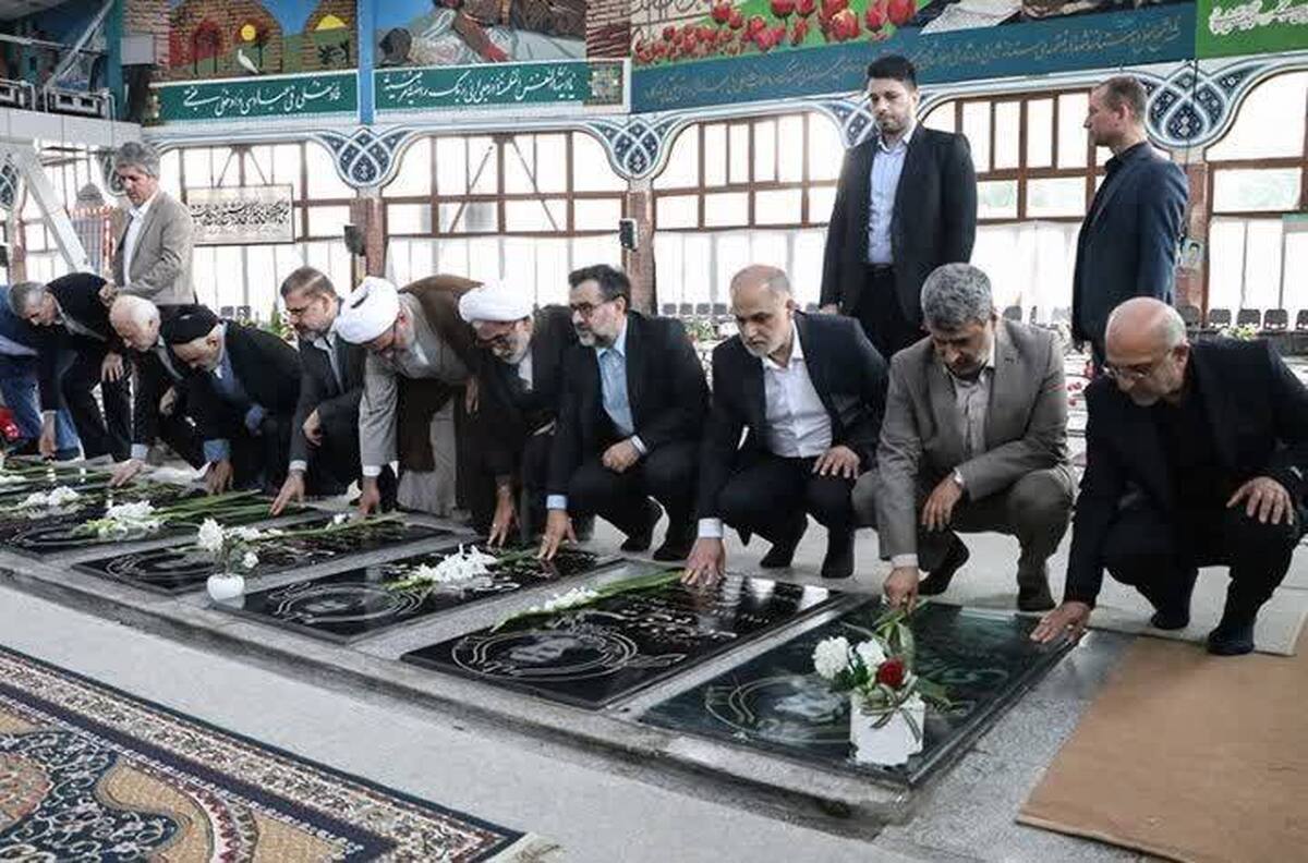 تجدید بیعت مسئولان قضایی استان گیلان با شهیدان والامقام