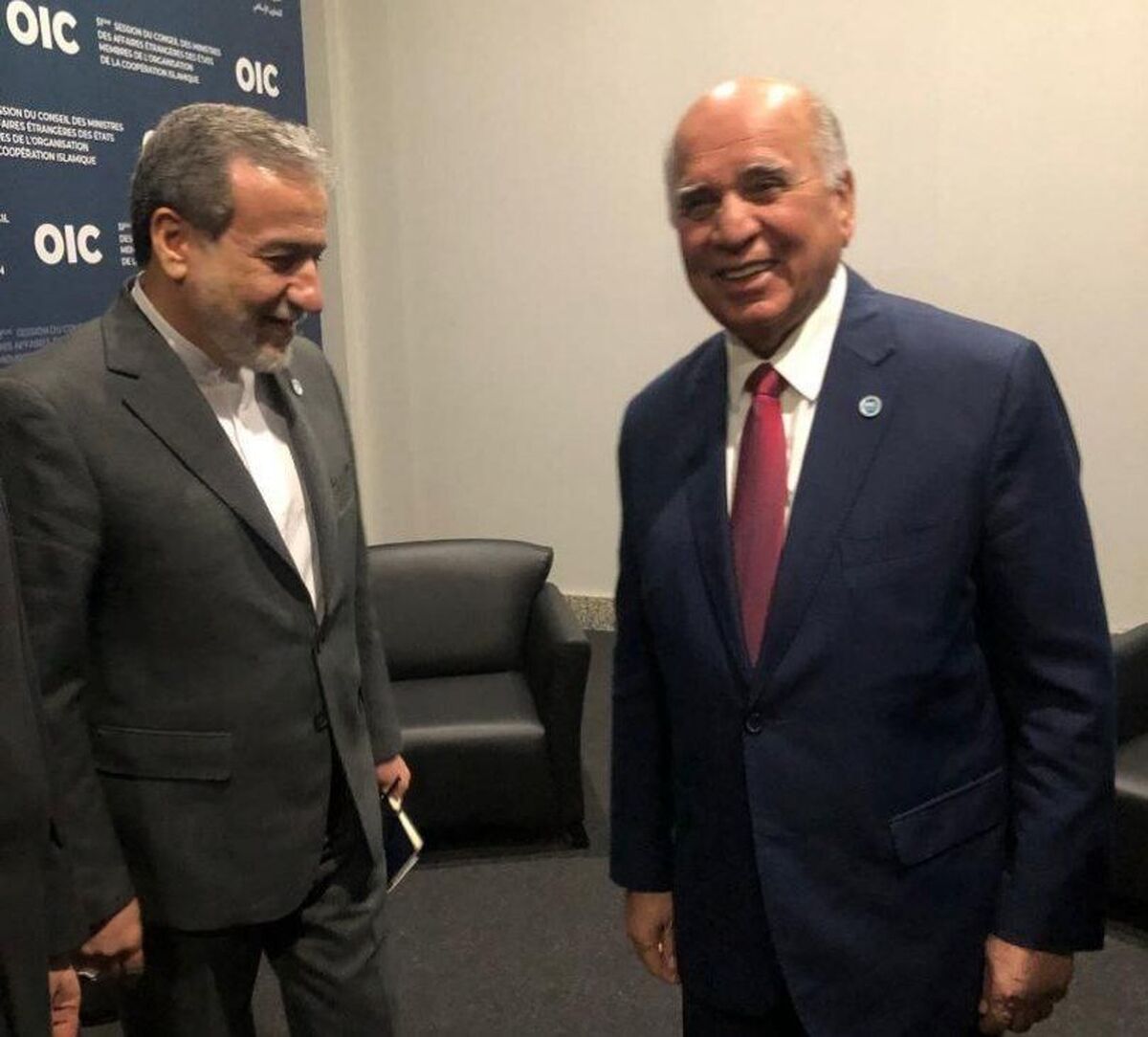 وزیر خارجه عراق: تلاش می‌کنیم از تشدید تنش در منطقه جلوگیری کنیم/ عراقچی: نیرو‌های مسلح ایران در برابر تجاوز رژیم صهیونی مصمم هستند