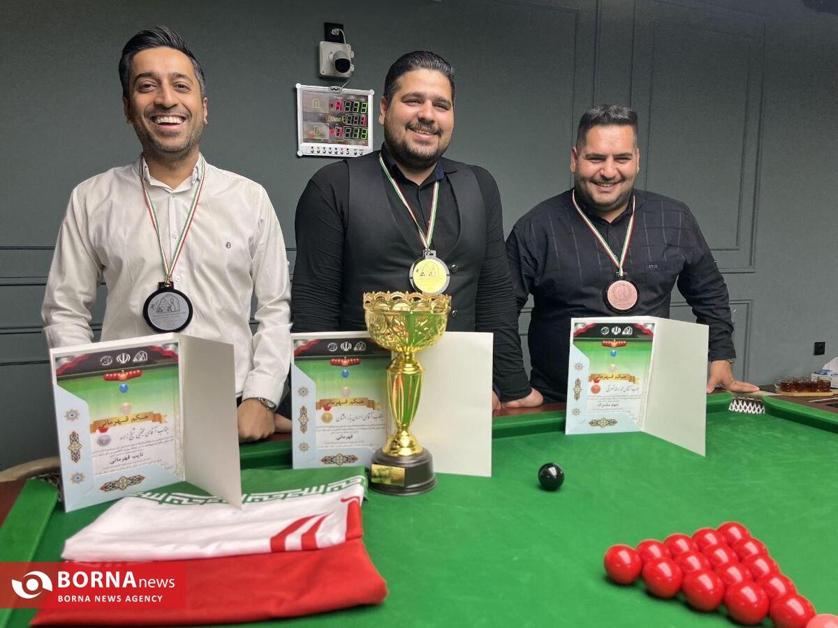پایان مسابقات رنکینگ‌ اسنوکر خراسان رضوی