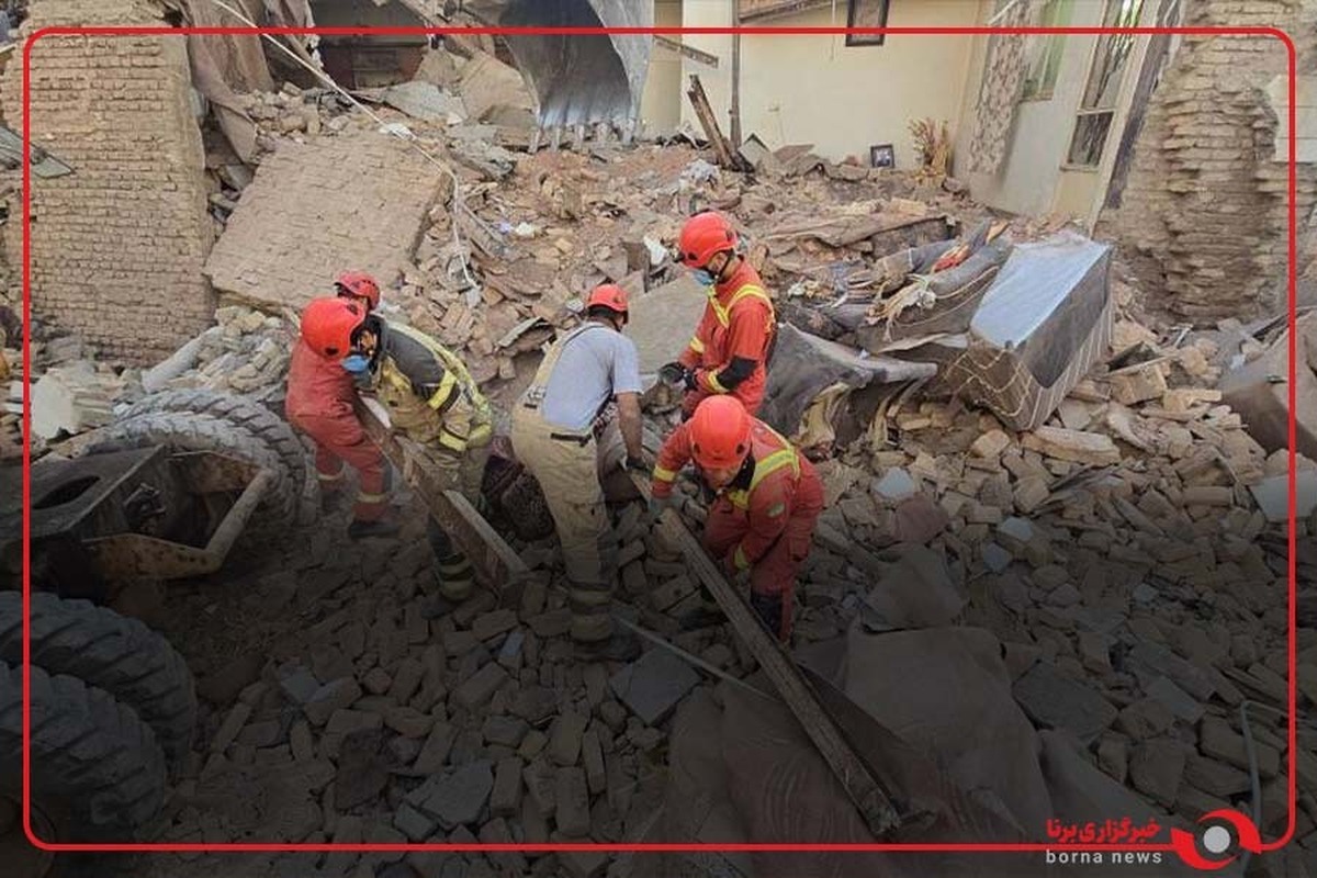 گزارش آتش‌نشانی از ریزش آوار در قیام‌دشت