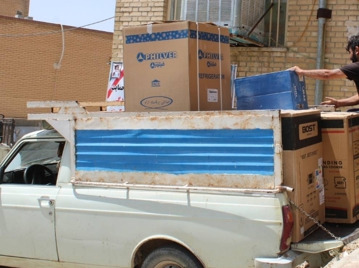 اهداء ۵۱۲ سری جهیزیه به نوعروسان کهگیلویه و بویراحمدی