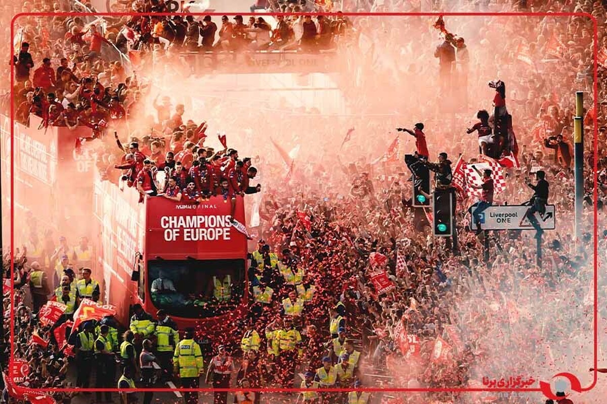 رژه باشکوه باشگاه لیورپول، پس از قهرمانی