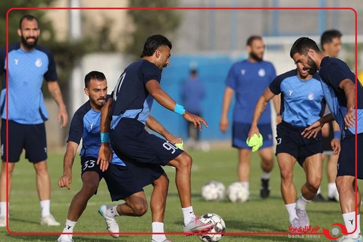 یک دقیقه از آخرین تمرین تیم استقلال پیش از مصاف با ملوان