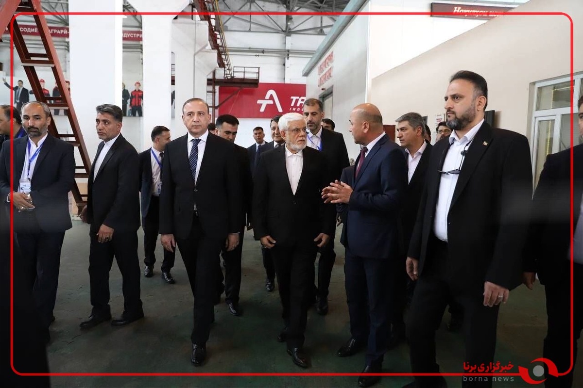 بازدید معاون رئیس جمهور از کارخانه کابل سازی تاجیکستان