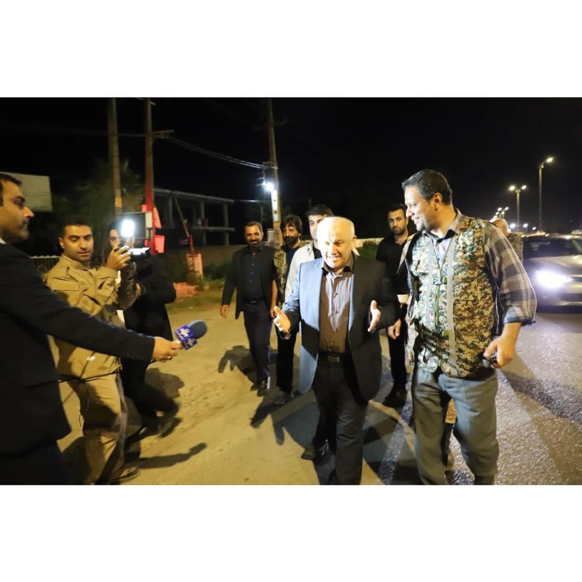 بازدید سرزده استاندار مازندران از مقر ایست و بازرسی‌های مرکز استان