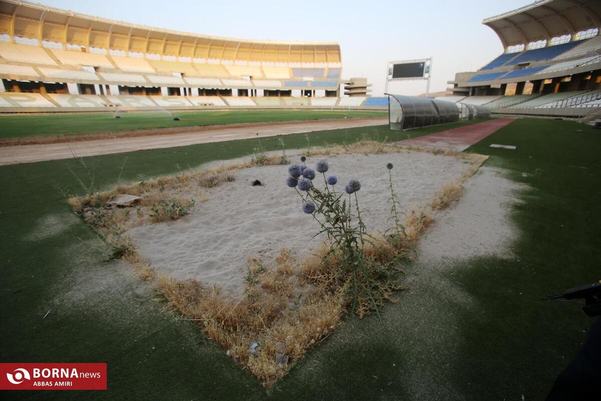 ورزشگاه پارس شیراز؛ ۵۰ روز مانده تا لیگ برتر