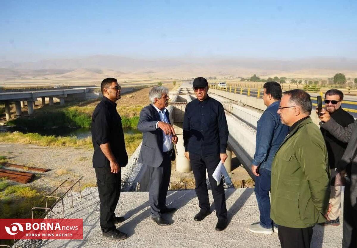 بازدید‌های میدانی استاندار کرمانشاه از پروژه‌های عمرانی مسیر اربعین؛ از مرکز استان تا خسروی