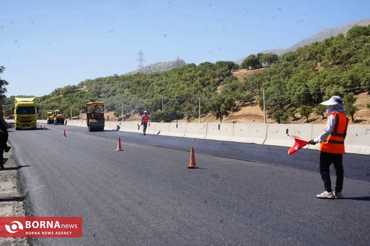 بازدید‌های میدانی استاندار کرمانشاه از پروژه‌های عمرانی مسیر اربعین؛ از مرکز استان تا خسروی