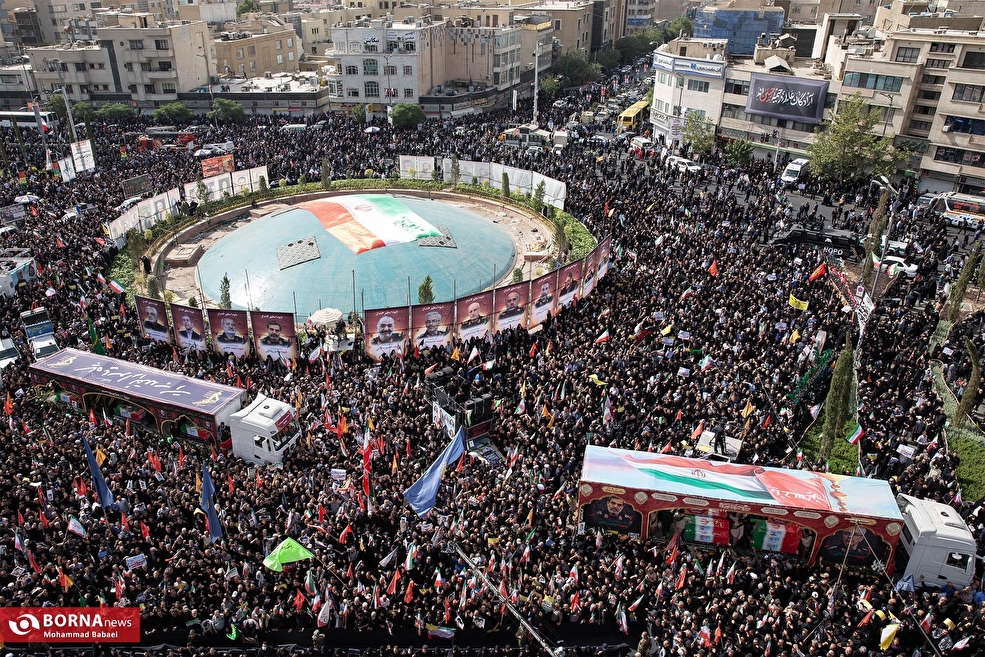 تشییع شهدای اقتدار ملی - ۳