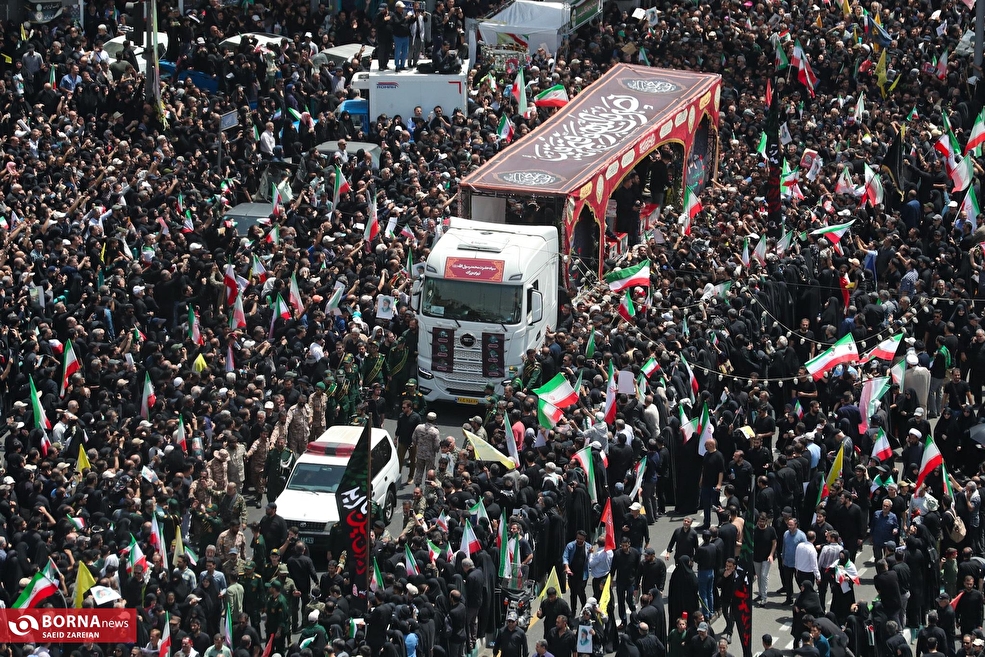 تشییع شهدای اقتدار ملی - ۴