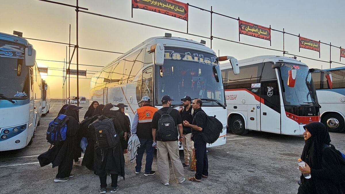 آمادگی حمل‌ونقل جاده‌ای برای خدمت‌رسانی به زائران اربعین