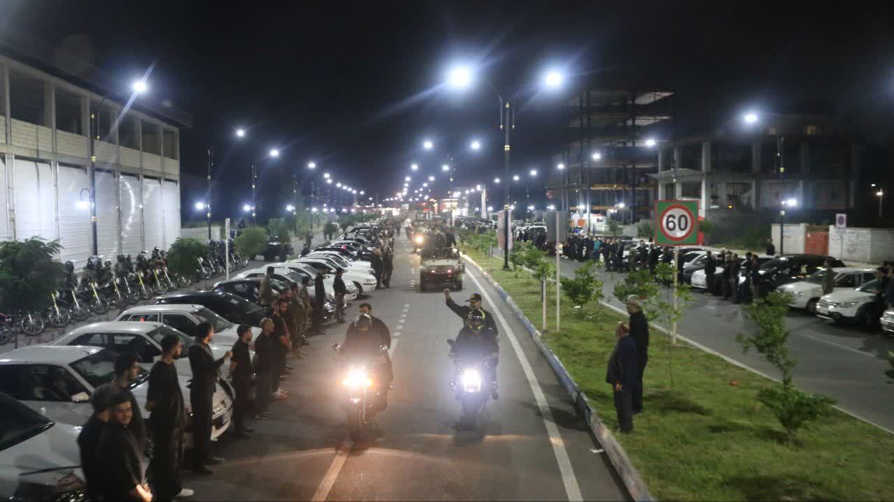 رزمایش اقتدار بسیجیان در رشت رزمایش اقتدار بسیجیان در رشت