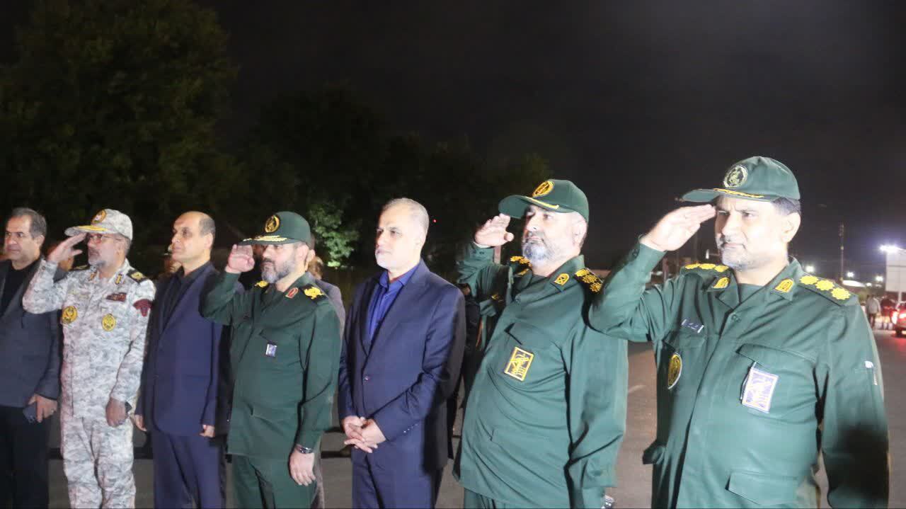 رزمایش اقتدار بسیجیان در رشت رزمایش اقتدار بسیجیان در رشت