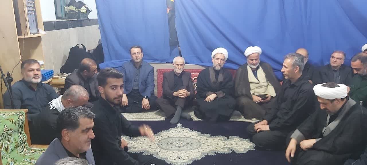 برگزاری یادواره سردار شهید مدافع وطن مهدی نعمتی در روستای چرشد‌ره