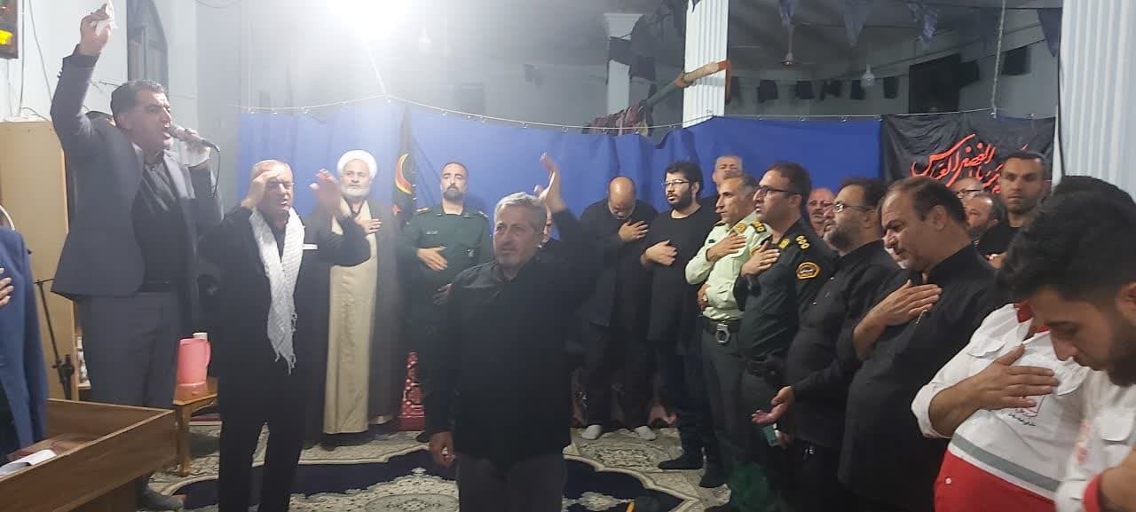 برگزاری یادواره سردار شهید مدافع وطن مهدی نعمتی در روستای چرشد‌ره