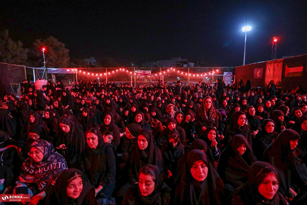 عزاداری شب هشتم محرم