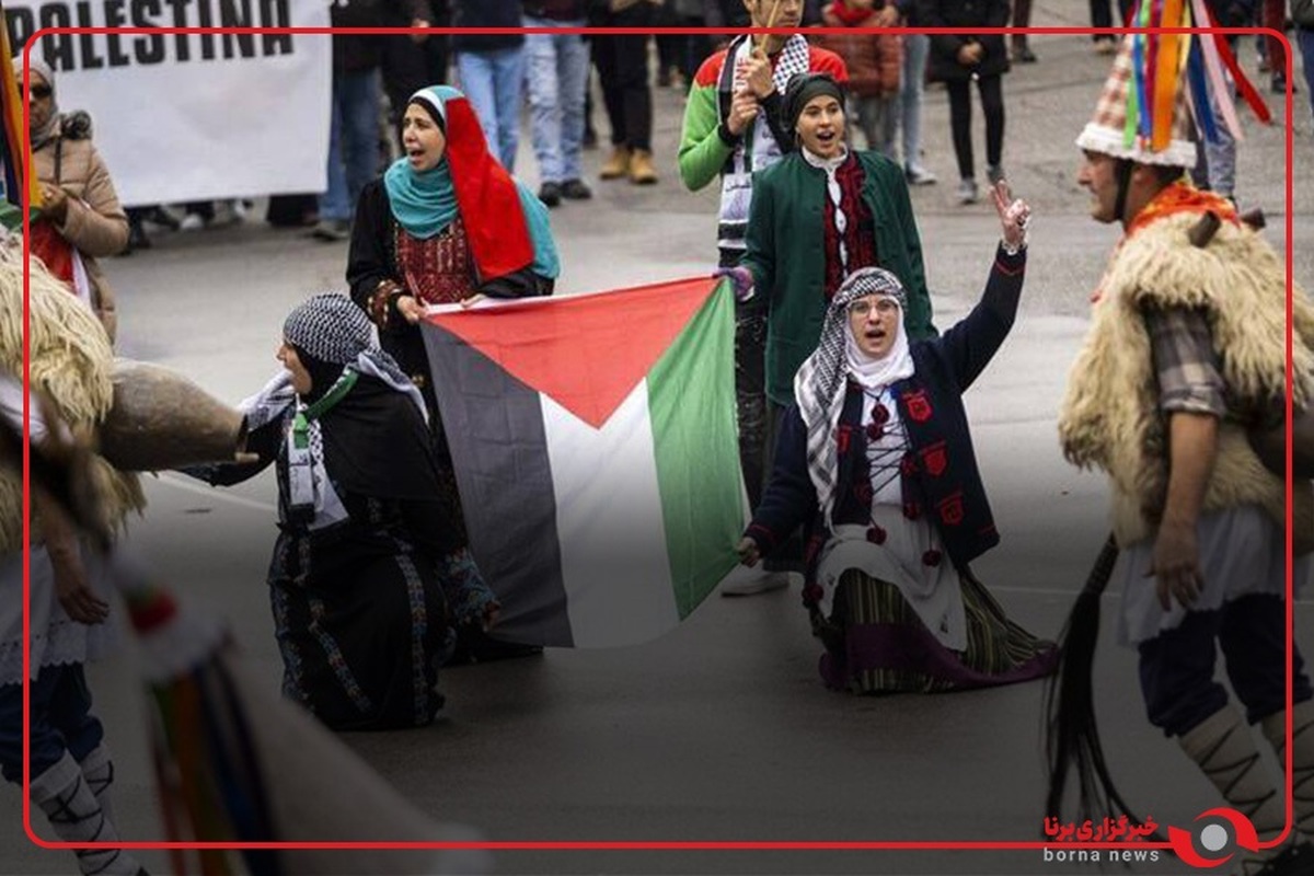«جلوگیری از نسل‌کشی، آزادی برای فلسطین» در افتتاحیه جشنواره‌ای در اسپانیا