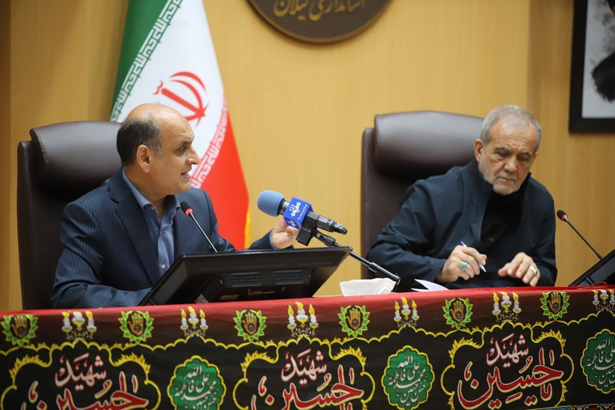 حمله تروریستی اسرائیل آرامش مردم گیلان را بر هم نزد / معضل فاضلاب و پسماند در گیلان نیازمند توجه ویژه دولت است