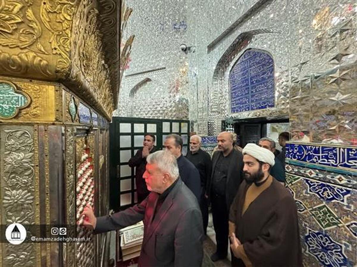 بنای ۶۰۰ ساله امامزاده قاسم(ع) بابل مرمت می‌شود