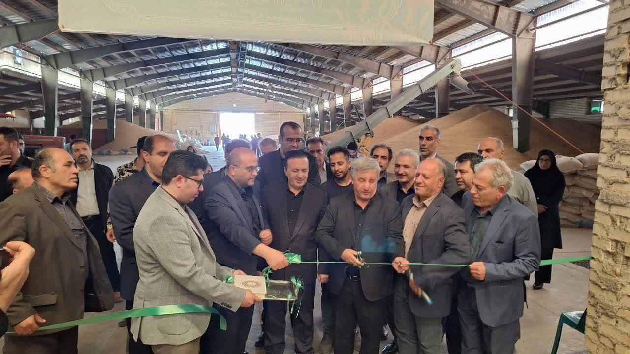 بازدید استاندار قزوین از بزرگترین واحد تولید بذر غلات دیم استان در دولت آباد تاکستان 