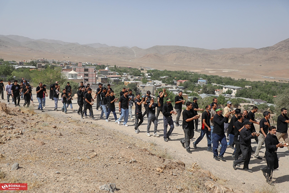 آیین سنتی چغچغه زنی روستای انجدان اراک
