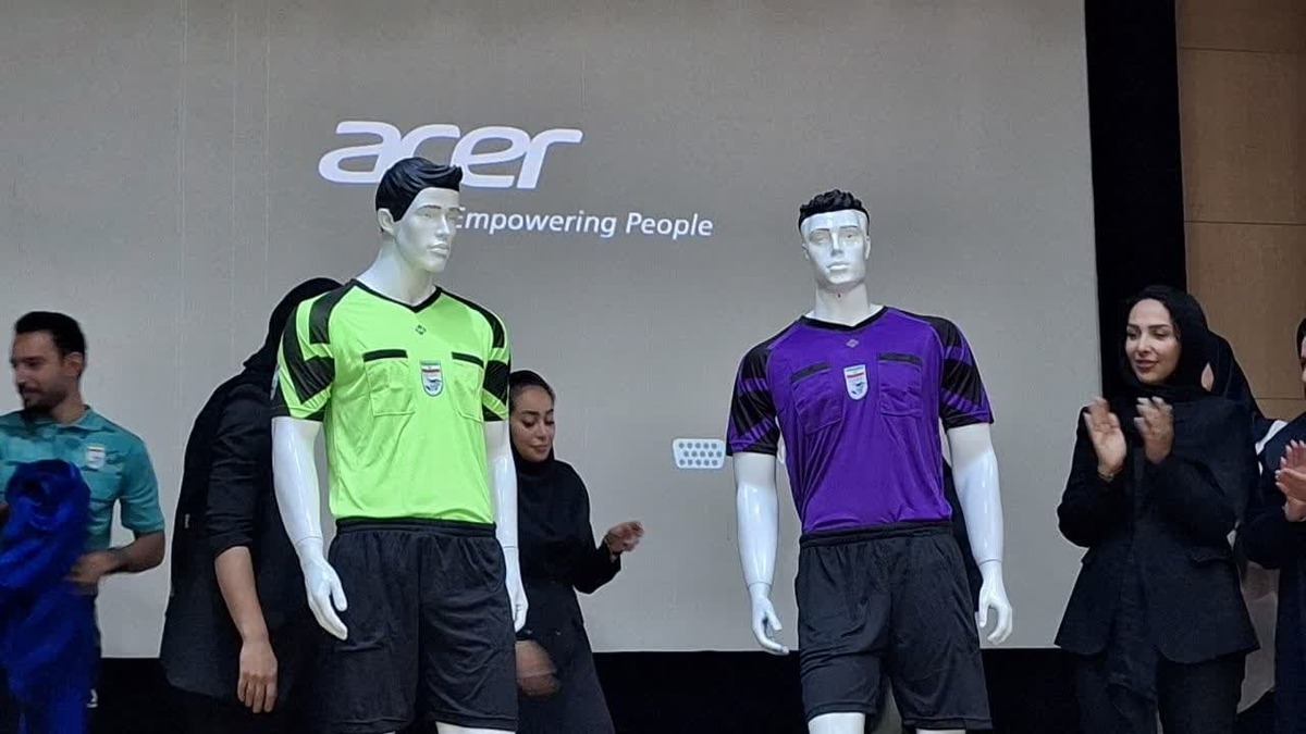 لباس داوران فوتبال استان قزوین رونمایی شد