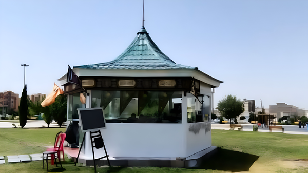 راه‌اندازی چایخانه رضوی در جوار مزار شهدای گمنام مهرگان