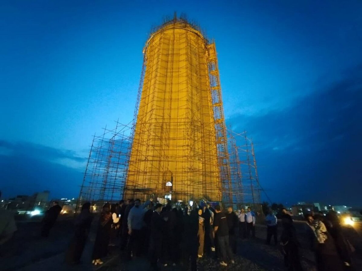 گلایه وزیر میراث فرهنگی از طولانی شدن مرمت برج تاریخی گنبدکاووس