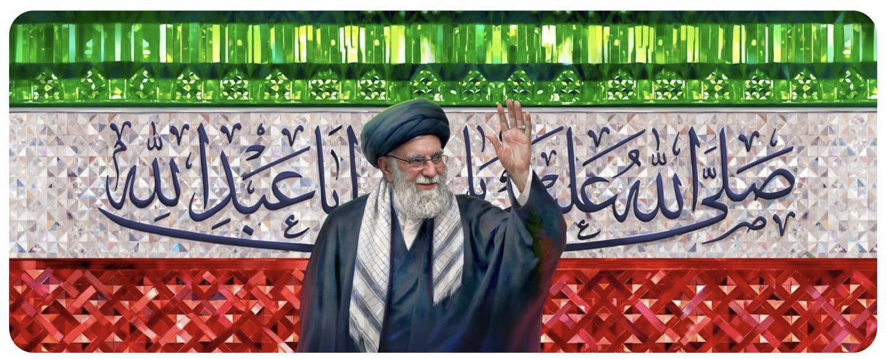 اقتدار حسینی رهبر انقلاب در دیوارنگاره میدان میدان ولیعصر (عج) به نمایش درآمد