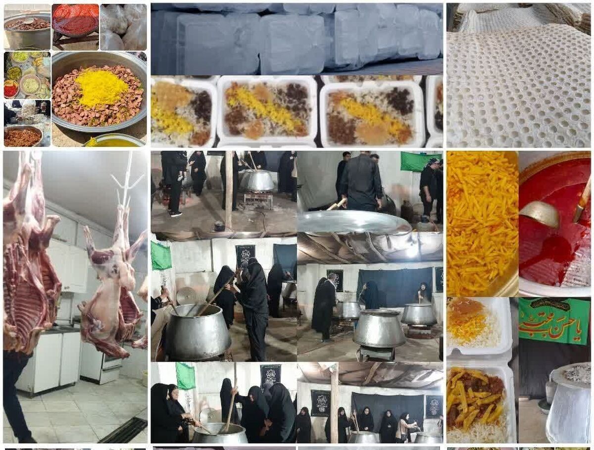 اقدامات گسترده گروه‌های جهادی استان قزوین در قالب پویش «همدلی حسینی»