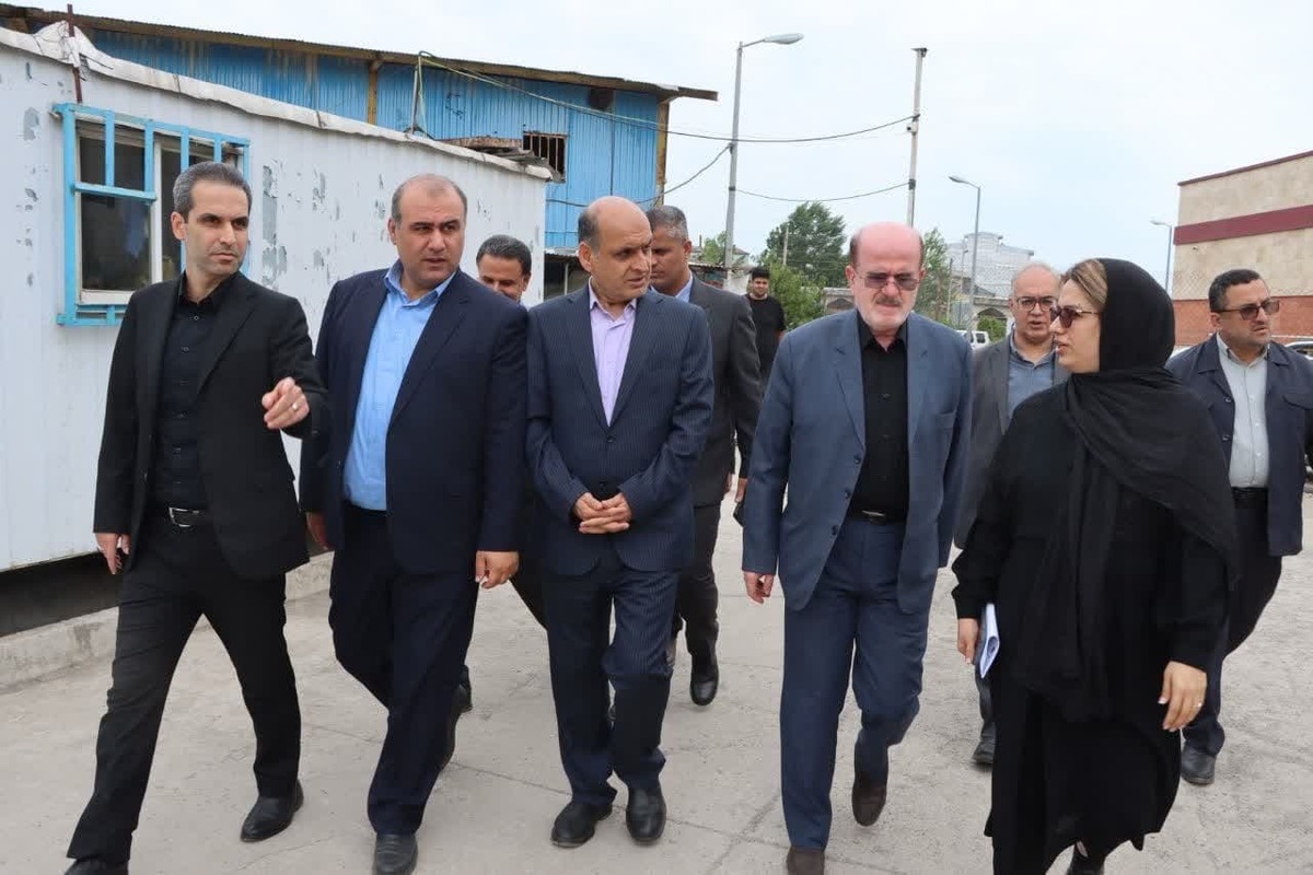 بازدید استاندار گیلان از روند اجرای فاز دوم بیمارستان شهید حسین‌پور لنگرود