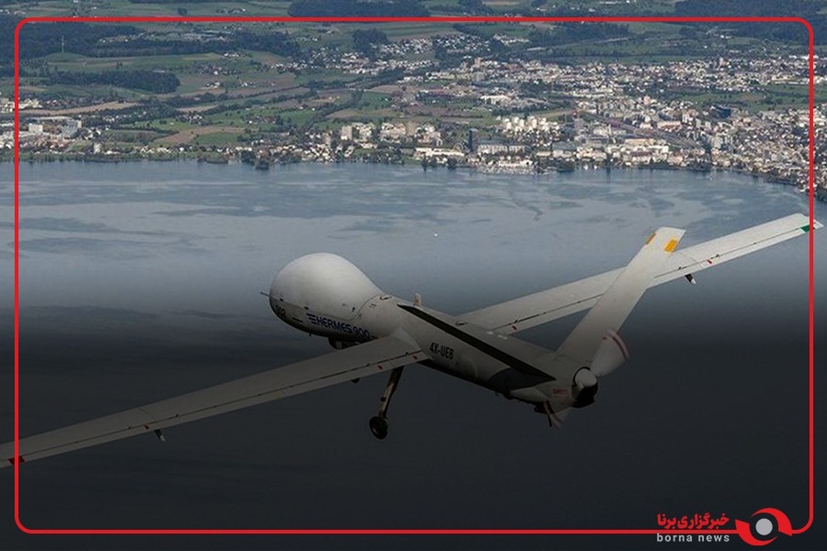 انهدام پهپاد هرمس اسراییل در خرم‌آباد