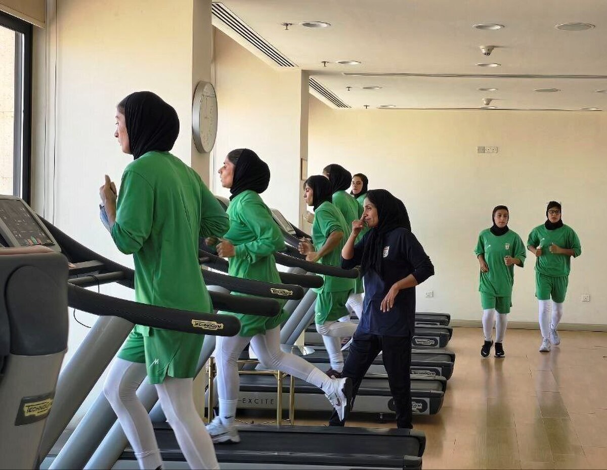 ریکاوری بانوان ملی‌پوش بعد از پیروزی شیرین