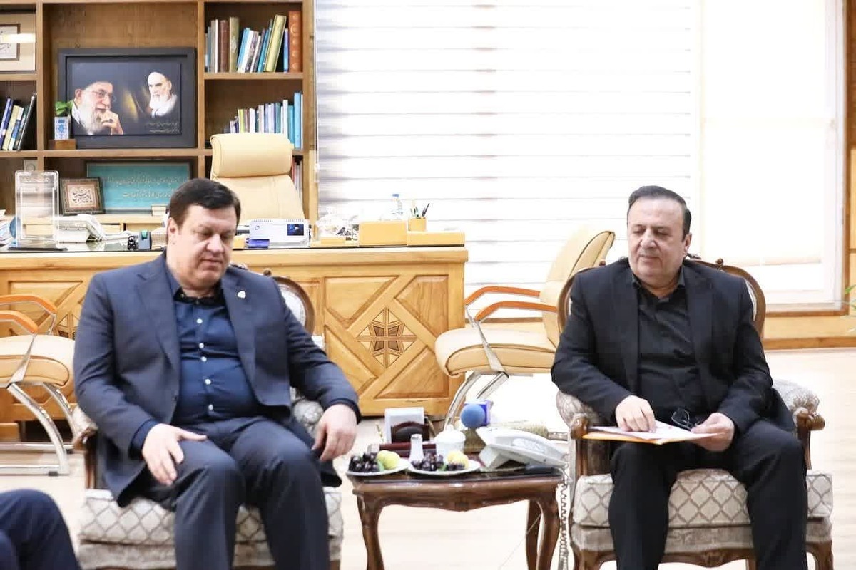 مدیرعامل بانک ملت با استاندار قزوین دیدار کرد