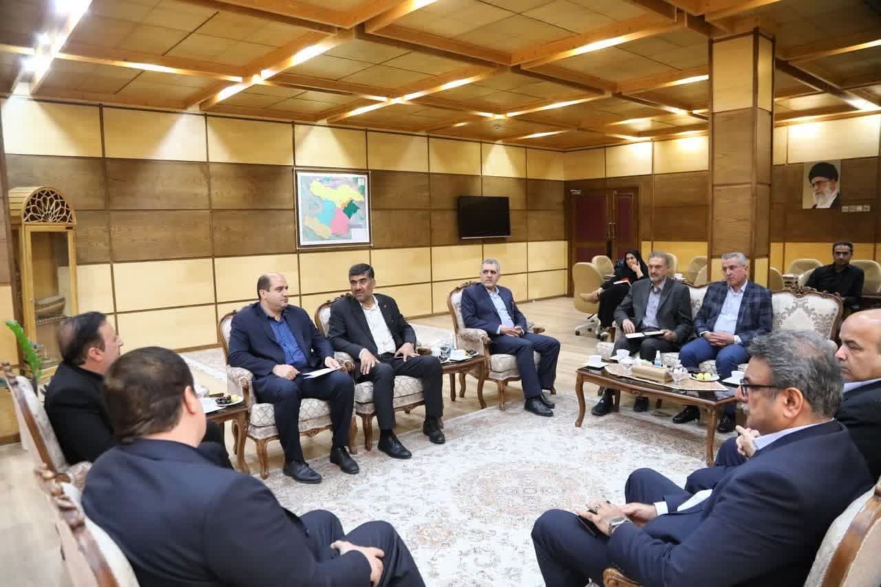 مدیرعامل بانک ملت با استاندار قزوین دیدار کرد مدیرعامل بانک ملت با استاندار قزوین دیدار کرد