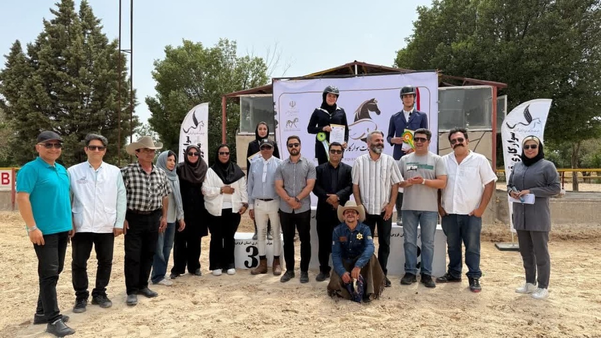 برترین های رقابتهای درساژ در قزوین مشخص شدند