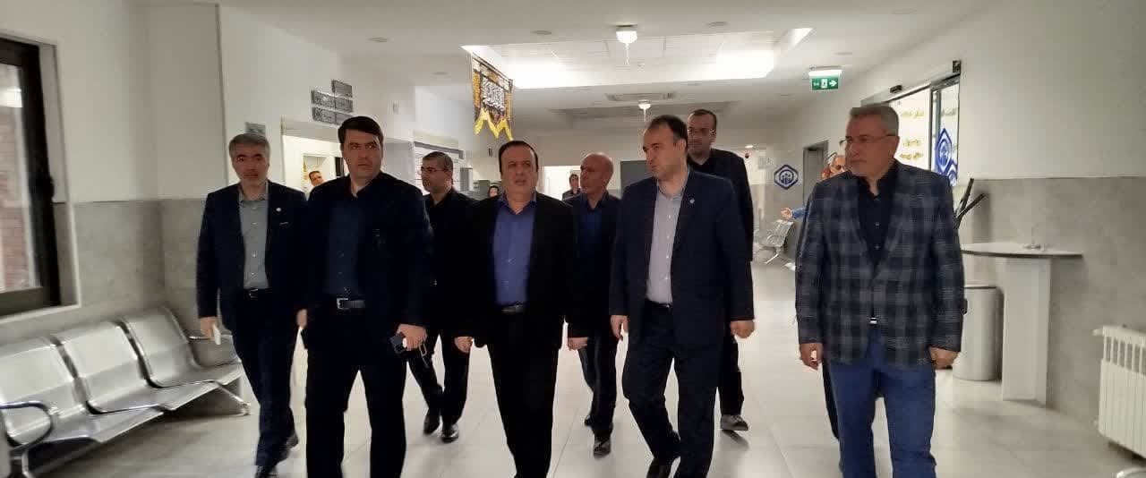 بازدید سرزده استاندار قزوین از اداره کل تأمین اجتماعی استان