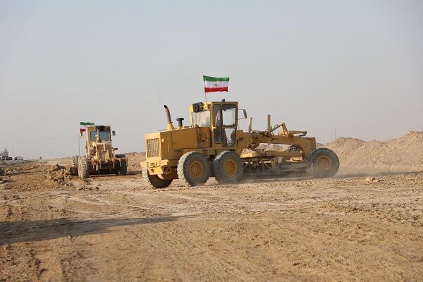 عملیات اجرایی ۱۲ کیلومتر پایانی باند دوم محور ماهشهر - رامشیر آغاز شد