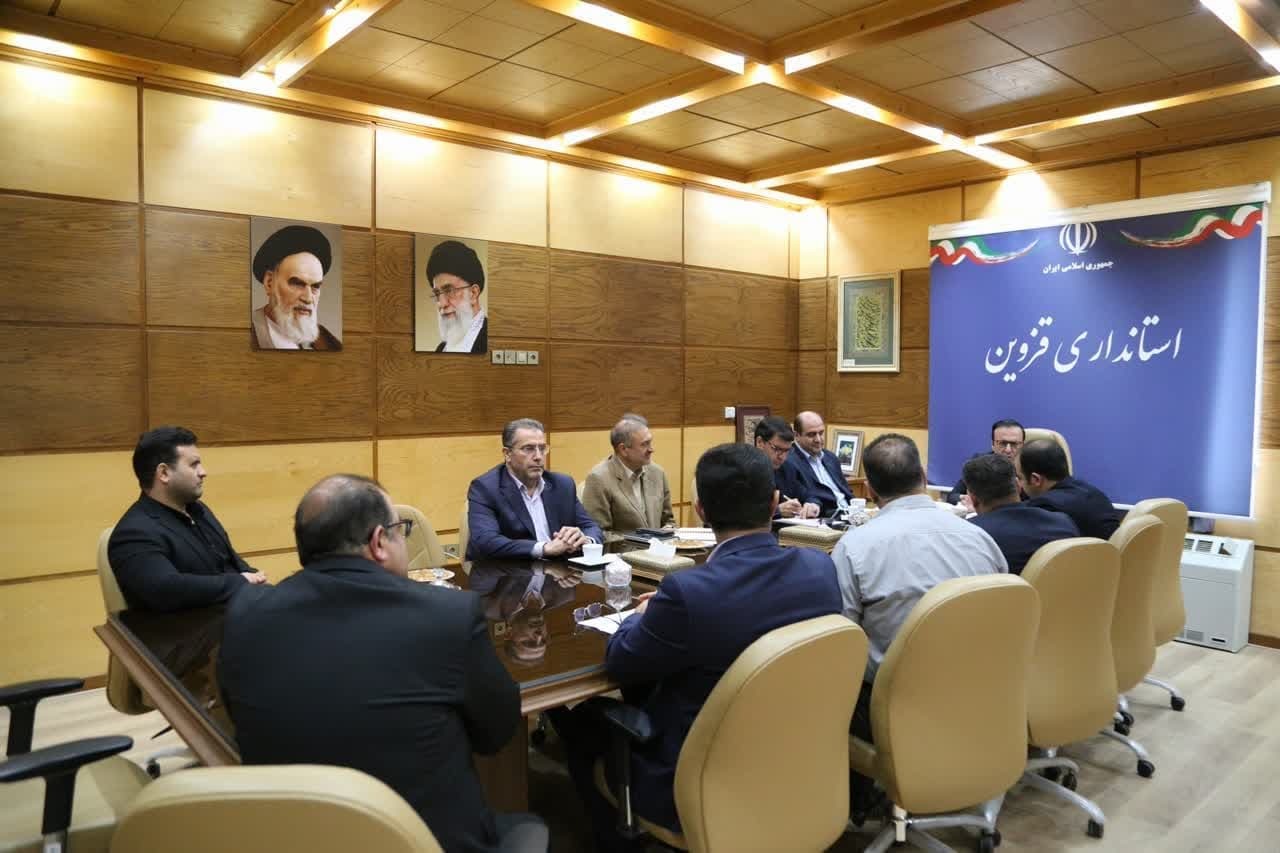 دیدار نمایندگان شرکت های تابعه بنیاد مستضعفان با استاندار قزوین