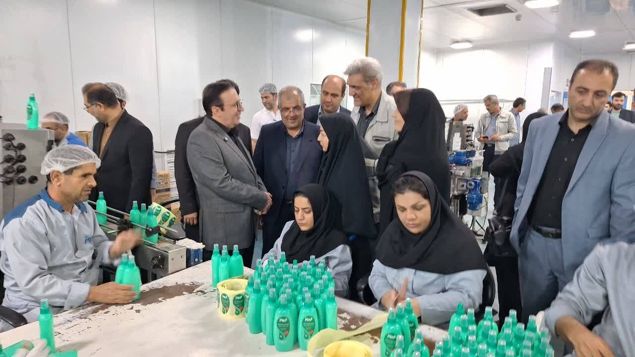 استاندار قزوین از شرکت تولیدی فیروز بازدید کرد استاندار قزوین از شرکت تولیدی فیروز بازدید کرد