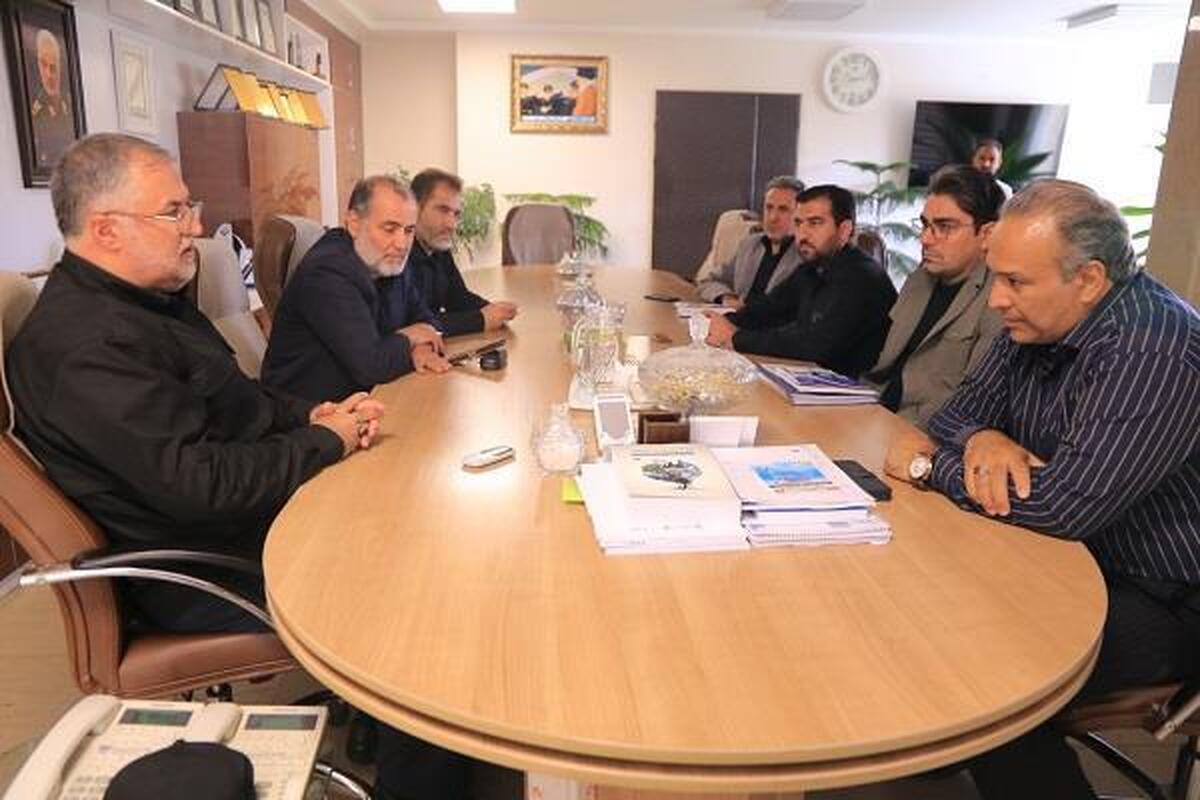 نشست راهبردی شرکت آب و فاضلاب آذربایجان شرقی با قرارگاه امام حسن مجتبی (ع)