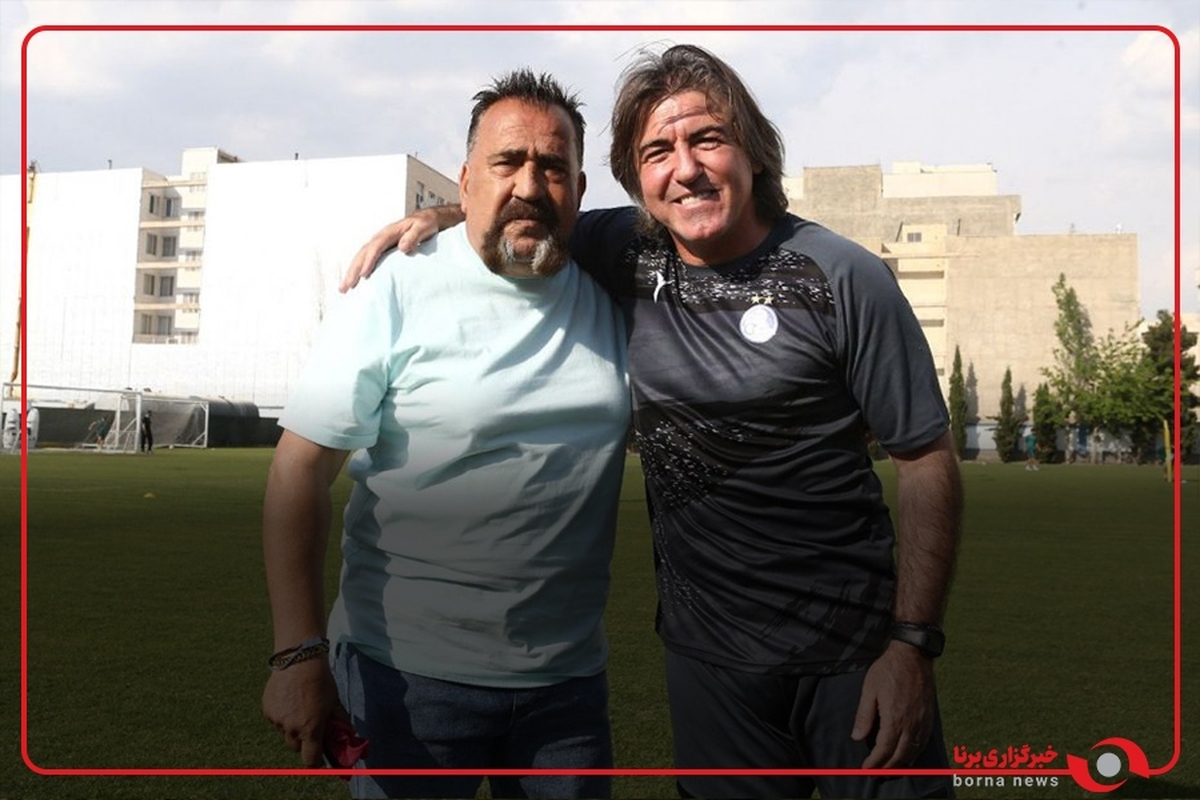 دیدار وحید قلیچ با ریکاردو ساپینتو سرمربی آبی ها