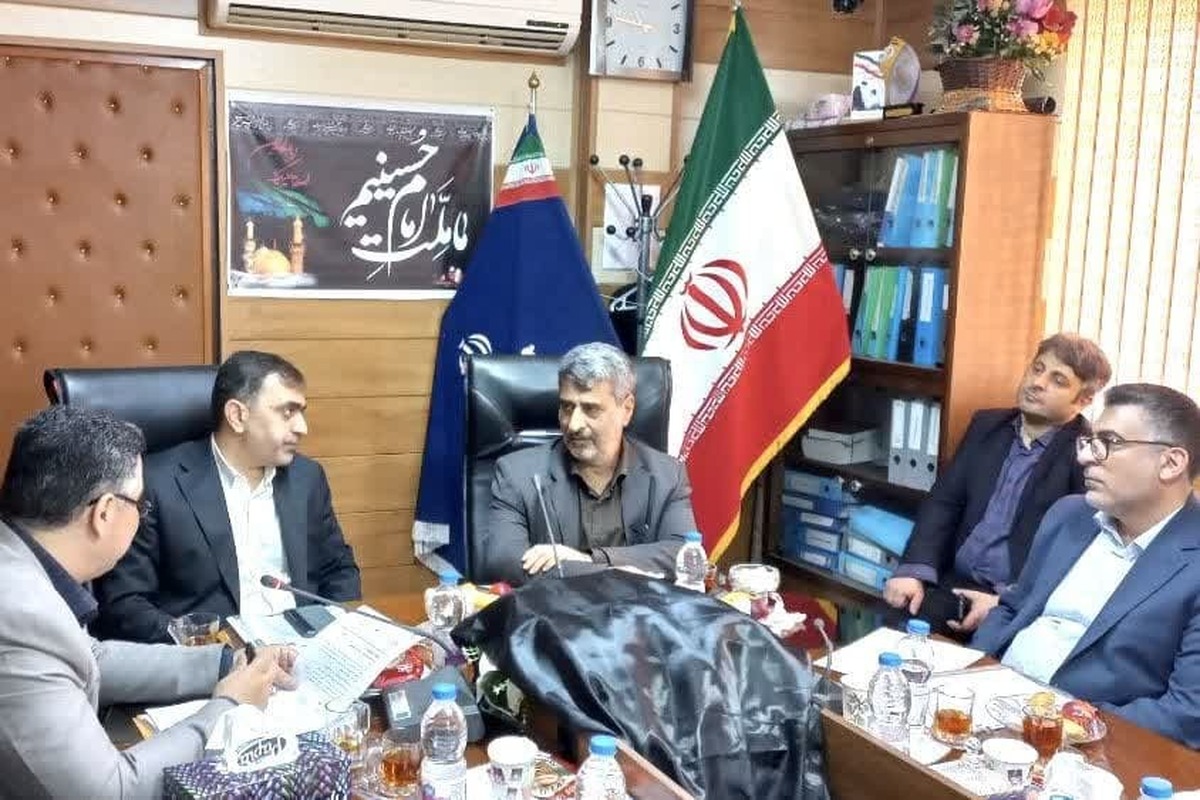 بازدید رئیس کل دادگستری گیلان از اداره کل تعزیرات حکومتی استان